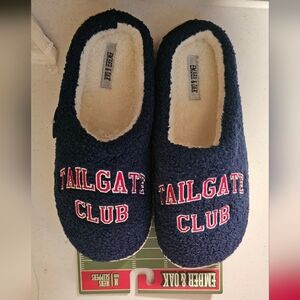 Men's Football Slippers - Navy